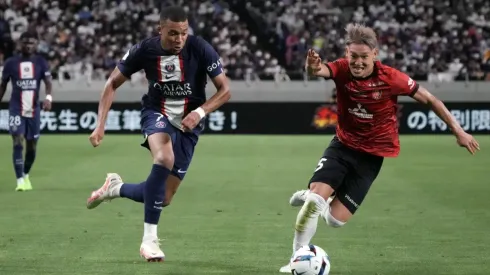 Mbappé marcó un golazo en el partido previo donde ganaron 3 a 0 frente a Urawa Reds