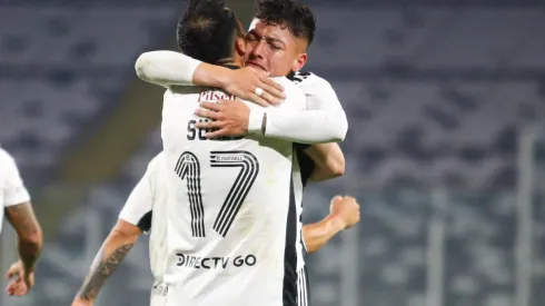 La emoción de Cristián Zavala al anotar su primer gol en Colo Colo