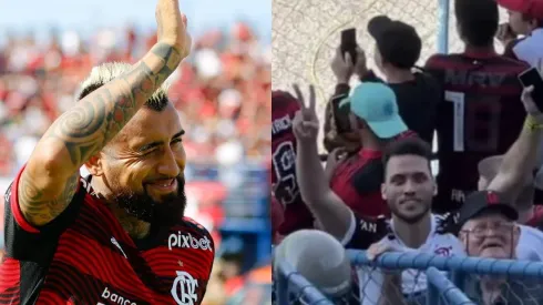 Neto vio en vivo el debut de Vidal en Florianópolis