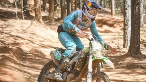 Benjamín Herrera sigue entrenando de cara a la segunda parte de la temporada de Enduro en Estados Unidos.