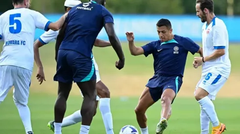 Alexis sólo ha sumado minutos en un amistoso de entrenamiento.