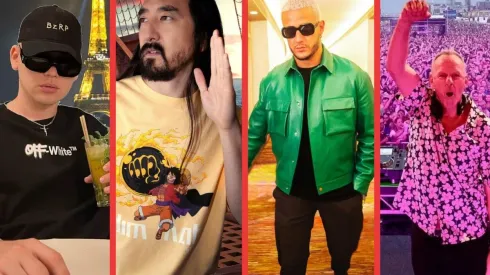 Algunos de los rostros que estarán en Creamfields 2022.