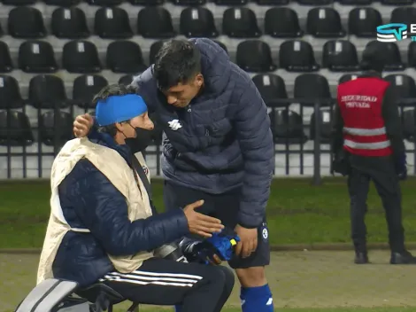 Fotógrafo queda sangrando luego de un fuerte pelotazo