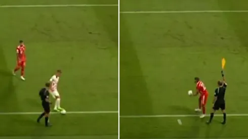 El momento de la jugarreta de Dani Olmo