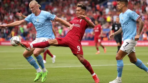 Erling Haaland no pudo marcar en la derrota ante Liverpool