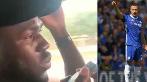 Koulibaly llamando a John Terry desde su auto