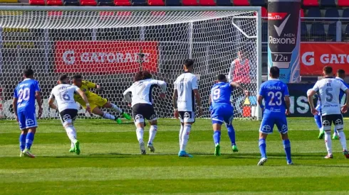 Cristian Palacios falló su tercer penal en dos Superclásicos.