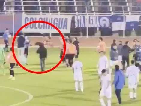 Partido de la Tercera División termina con descomunal pelea