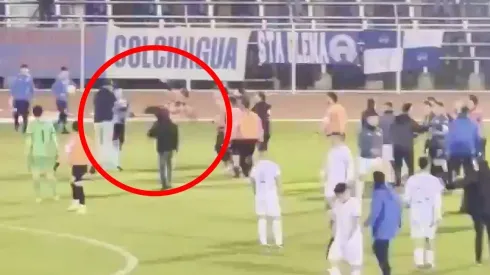 Lamentables imágenes de lo sucedido en el partido entre Colchagua y Rancagua Sur.