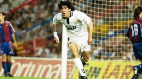 Iván Zamorano es recordado por su espectacular campaña en el Madrid.