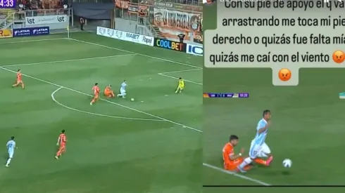 Cortés hizo ver su molestia en redes sociales