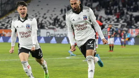 Juan Martín Lucero anotó un golazo para el triunfo albo sobre Antofagasta.