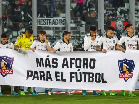 Colo Colo se resigna al aforo limitado ante Palestino