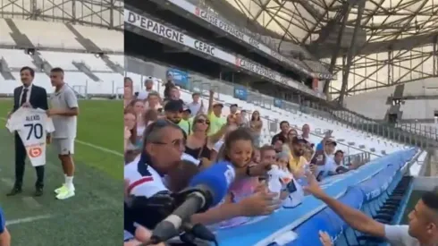 Alexis pisó el césped de su nuevo hogar e inmediatamente regaló una camiseta