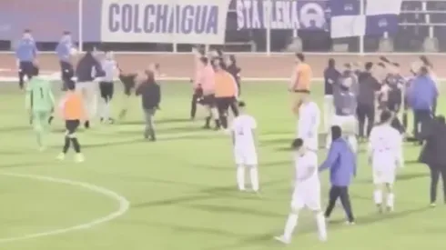 Colchagua y Rancagua Sur terminaron su partido con una pelea de proporciones en la cancha