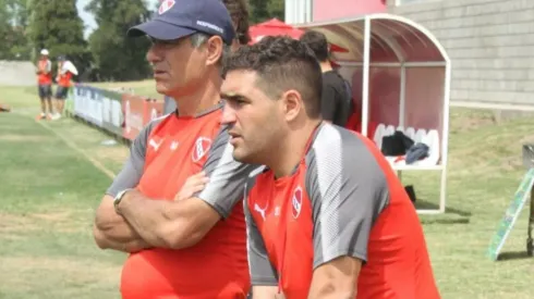 Holan, con Stillitano como ayudante, sacó campeón a Independiente de la Copa Sudamericana 2018.