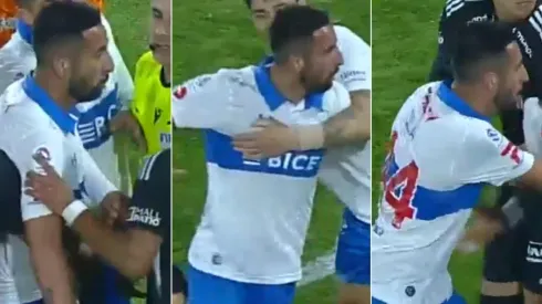 Mauricio Isla se volvió loco con Diego Carrasco.