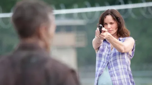 Sarah Wayne Callis en The Walking Dead, como Lori.