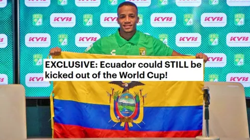 Byron Castillo volvió a ser el centro de la atención por su controvertida nacionalidad ecuatoriana