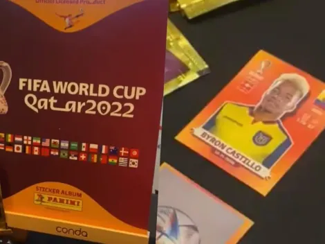 Byron Castillo ya tiene su lámina en el álbum de Qatar 2022
