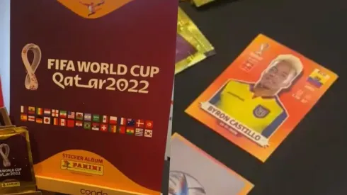 El álbum del Mundial 2022 se aproxima a salir a la venta, y Byron Castillo también tendrá su lámina.