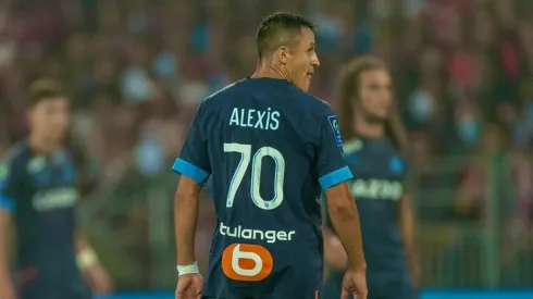 Alexis Sánchez ingresó en el entretiempo y debutó en la Ligue 1