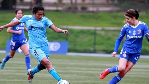 Paula Espinoza y Carla Guerrero durante el último encuentro.