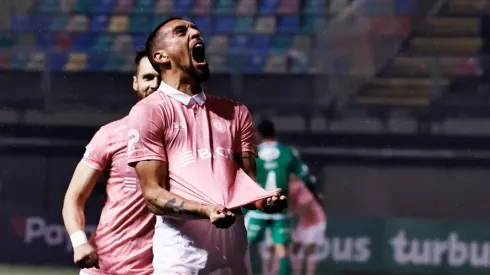 Ampuero grita con el alma el gol contra Audax Italiano