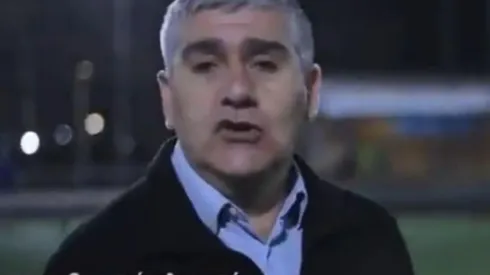 Carlos Chandia apareció con imágenes de la selección chilena y una camiseta de la UC