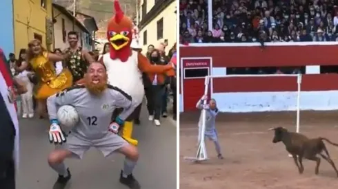 El doble de Redmayne en remota localidad de Perú