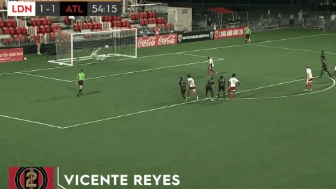 El tapadón del chileno Reyes se ubicó entre los mejores de la fecha