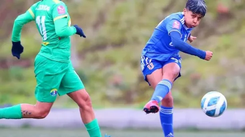 La emoción de Fernanda Pinilla por jugar un clásico fem en el Nacional