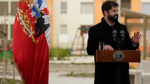 El presidente Gabriel Boric inauguró un conjunto habitacional en Vallenar.