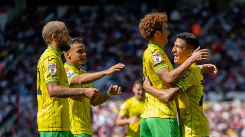 Marcelino Núñez tuvo un rol clave en la jugada que le dio el triunfo al Norwich City.