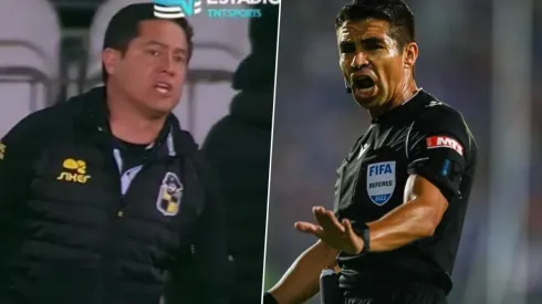 José Cabero dirigió el duelo de Coquimbo, donde es PF Francisco Caamaño.