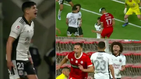 Esteban Pavez debía marcar a Christian Vilches en la pelota detenida que significó el triunfo de Unión La Calera ante Colo Colo.