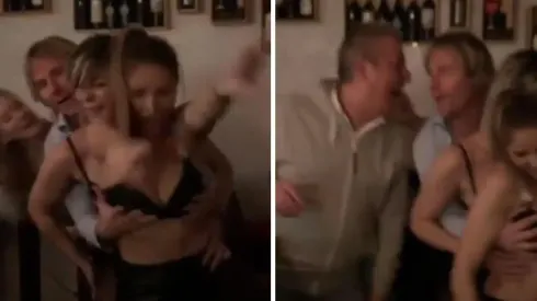 Pavel Nedved en una fiesta desconocida