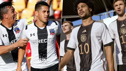 La camiseta de Colo Colo en 2015 tiene una gran similitud con la tricota presentada por la selección alemana para el Mundial de Qatar 2022