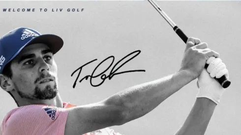 El deportista nacional fue oficializado en la nueva competencia de LIV Golf.