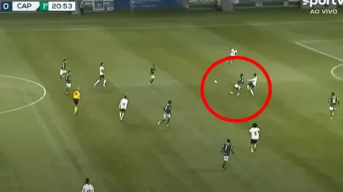 Endrick marcó un golazo para el Palmeiras