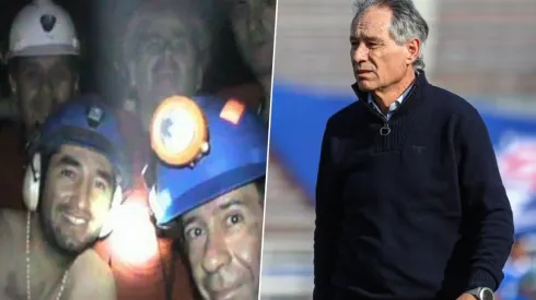 Holan explica su arenga con los 33 mineros en la previa del Clásico Universitario.