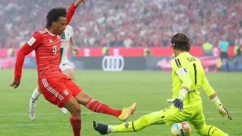 Sané le dió la igualdad 1 a 1 ante el Gladbach en la jornada anterior de Bundesliga