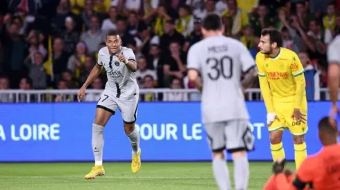 Mbappé marcó doblete gracias a asistencias de Messi