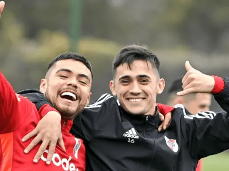 El "Turrón" y el "Pibe cantina" titulares en River Plate