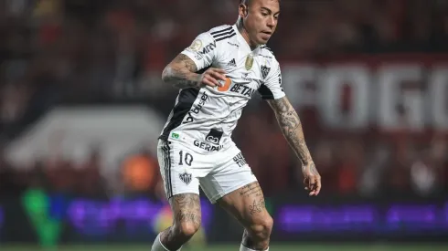 Eduardo Vargas se vio con muchas ganas en los minutos que tuvo en cancha.