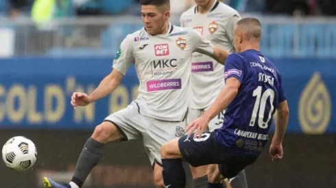 Méndez junto al CSKA Moscú marchan segundos en la Premier League de Rusia.
