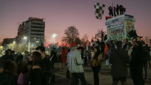 Mira AQUÍ Plaza Italia tras los primeros resultados del conteo de votos