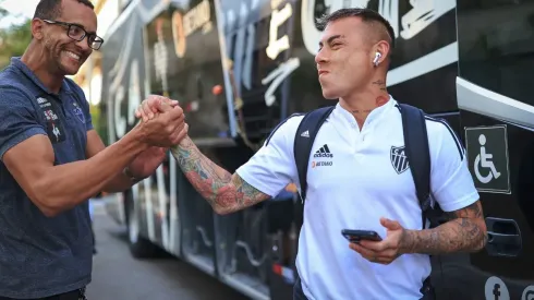 Eduardo Vargas fue la gran novedad de Atlético Mineiro en su victoria a domicilio sobre Atlético Goianiense