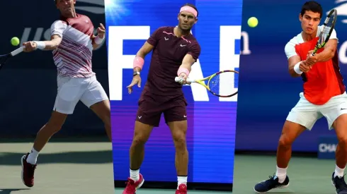 Casper Ruud, Rafael Nadal y Carlos Alcaraz siguen en competencia en el US Open, y tienen un tremendo objetivo entre ceja y ceja.