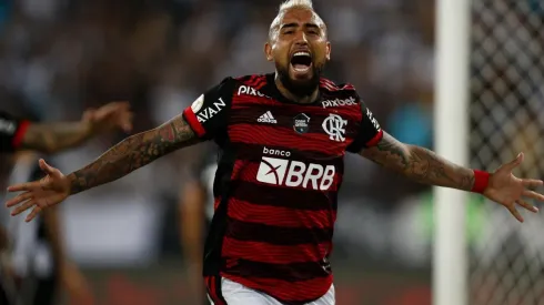 Arturo Vidal y Erick Pulgar vieron acción el pasado fin de semana por el Brasileirao.